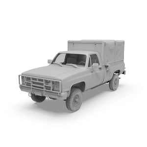 AK Interactive AK35031 M1008 TROOP CARRIER WITH TARP 1/35 – imagen 8