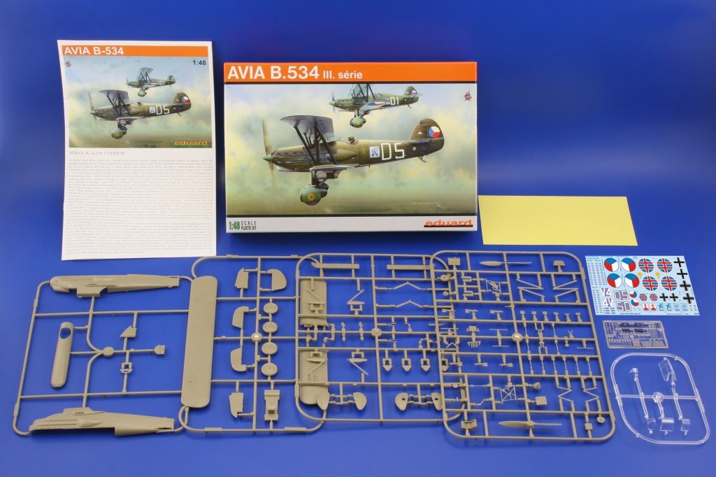 Eduard 8191 Avia B-534 III. serie (Reedition) 1/48 – immagine 2