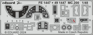 Eduard BIG49417 MC.200 ITALERI 1/48 – zdjęcie 5