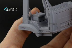 Quinta Studio QD35053 KAMAZ 65115 Dump truck 3D-Printed &amp;amp; coloured Interior on decal paper ( Zvezda ) 1/35 – Bild 5