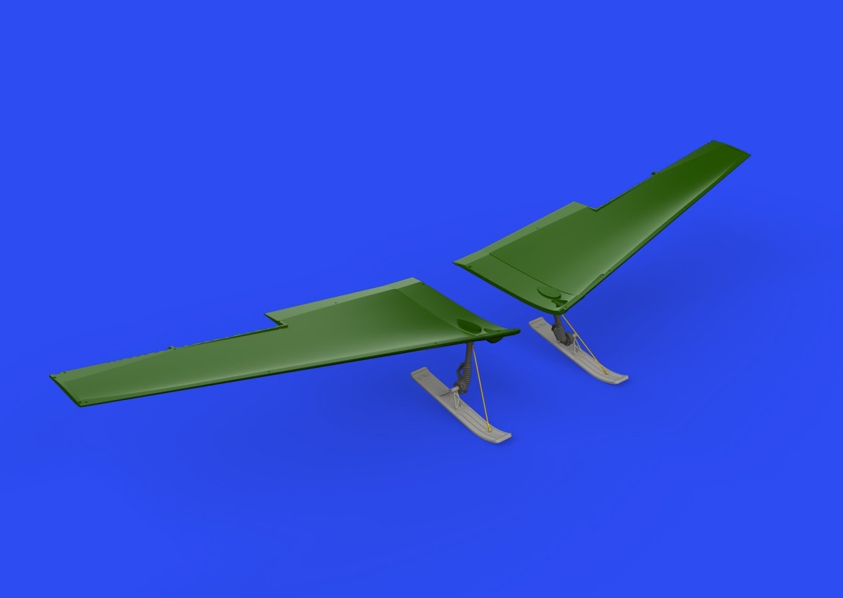 Eduard 648752 Z-126/226 landing gear skis PRINT EDUARD 1/48 – imagen 5