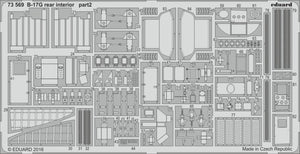 Eduard 73569 B-17G rear interior AIRFIX 1/72 – immagine 2
