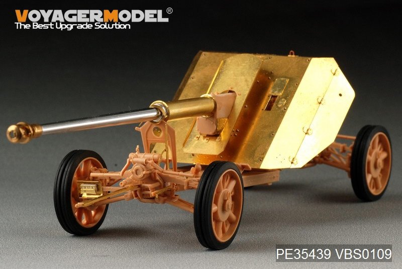 Maquette Voyager PE35439, canon antiaérien allemand de 88 cm Panzerjägerkanone PaK43 (Seconde Guerre mondiale) pour Trumpeter 02308, échelle 1/35 – image 9
