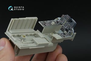 Quinta Studio QDS+32252 F-15C PAD-upgraded 3D-Printed &amp;amp; coloured Interior on decal paper (Tamiya) (Small version) (with 3D-printed resin parts) 1/32 – imagen 7