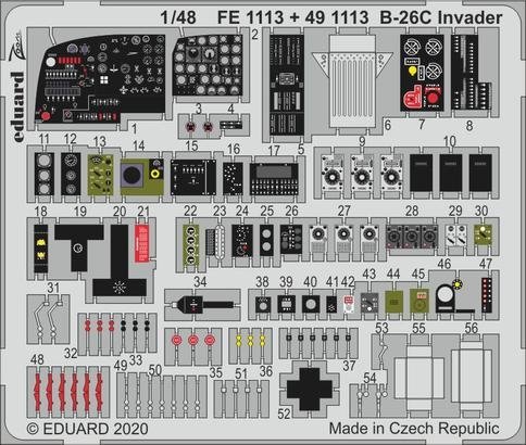 Eduard BIG49270 B-26C Invader ICM 1/48 – image 6
