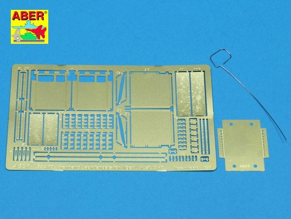 Aber 35A010 Ailes avant et arrière pour Tiger I (1/35)