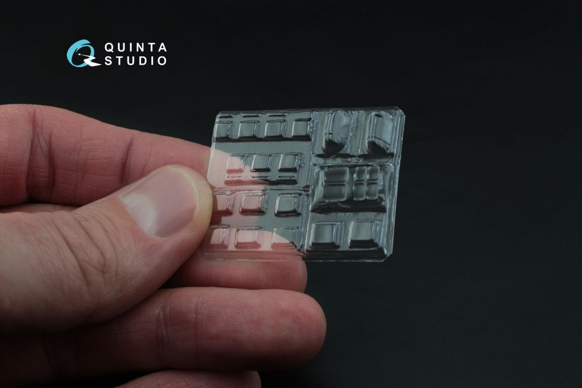 Quinta Studio QC72005 Pe-8 vacuformed clear canopy (for 7264 Zvezda kit) 1/72 – imagen 5