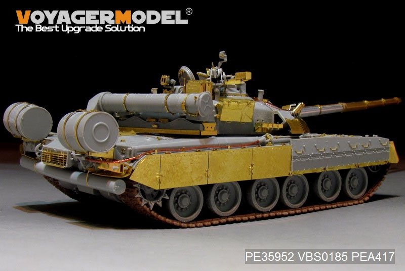 Maquette Voyager PE35952 Char de combat principal russe moderne T-80U (lanceur de fumée inclus) pour TRUMPETER 09525 1/35  – image 11