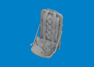 Eduard 6481041 P-51B/ C seat w/ integral belts Type 3 PRINT EDUARD 1/48 – Bild 3