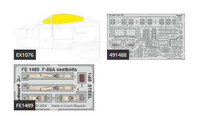 Eduard BIG49439 F-86A CLEAR PROP 1/48 – Bild 2