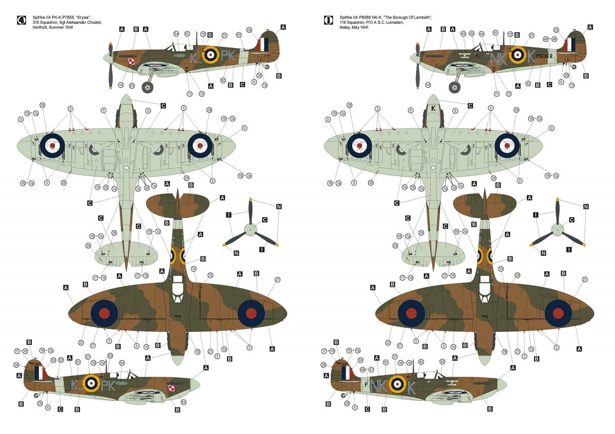 Hobby 2000 32002 Supermarine Spitfire IIA w/Rotol Propeller 1/32 – Bild 5