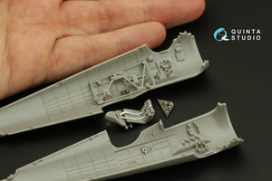 Quinta Studio QD48335 PZL P.11c 3D-Printed &amp;amp; coloured Interior on decal paper (Arma Hobby) 1/48 – imagen 8