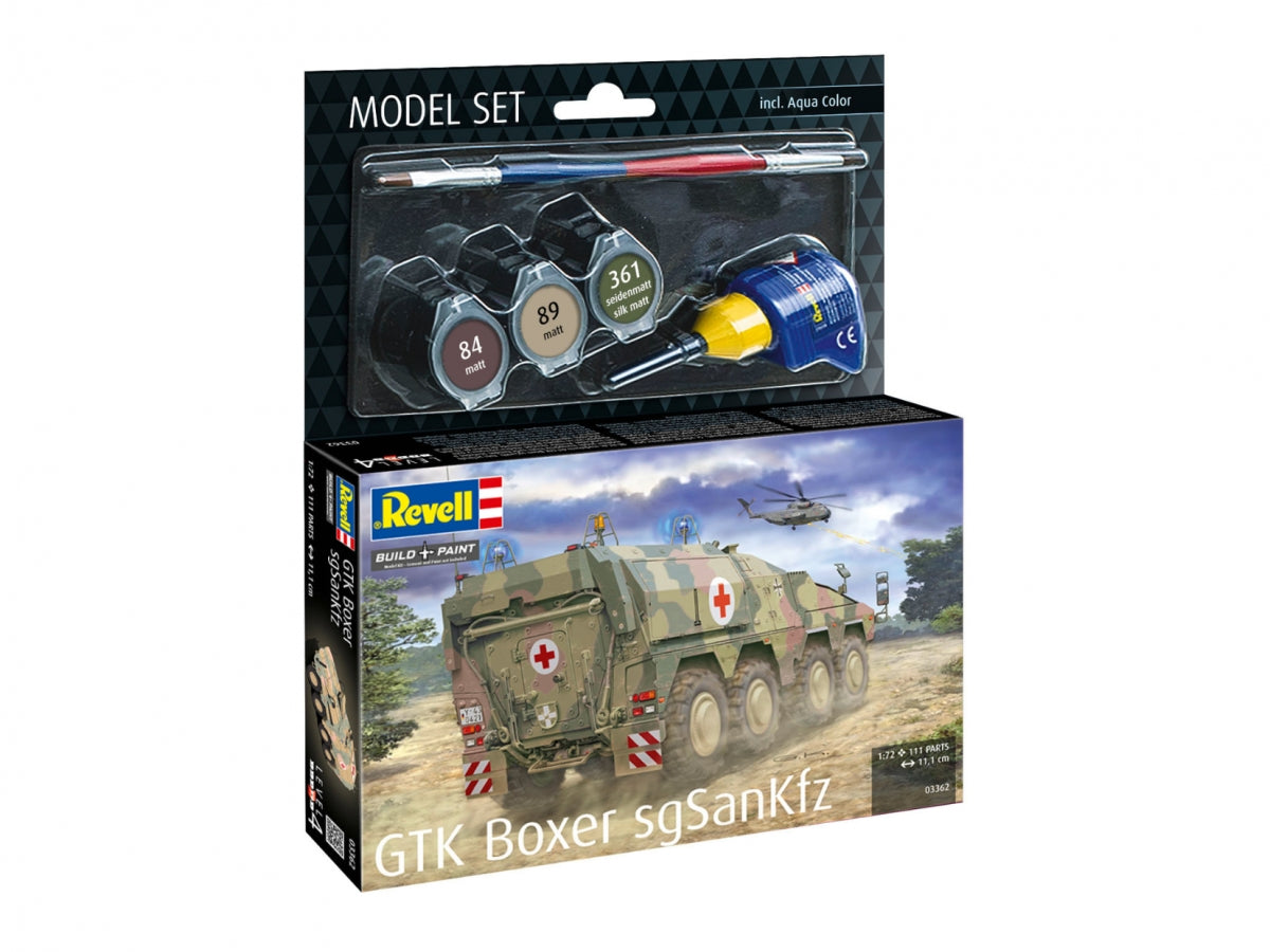 Revell 63362 GTK Boxer sgSanKfz Maquette Set 1 1/72 – image 3