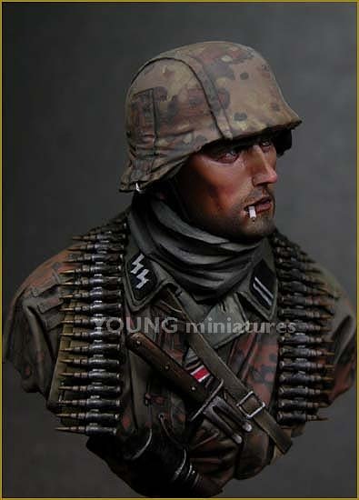 Young Miniatures YM1804 German Waffen SS Ardennes 1944 1/10 – immagine 5