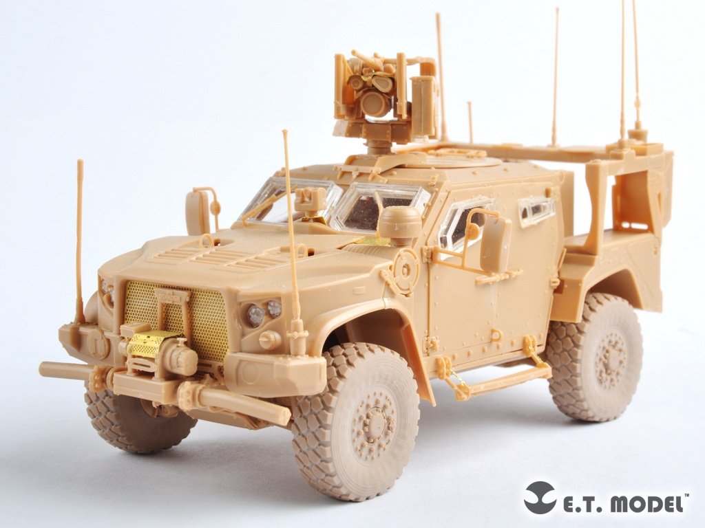 E.T. Model P35-117 US ARMY M1278 Heavy Carrier-General Purpose(JLTV-GP) Sagged wheels For TRUMPETER Kit 1/35 – imagen 4