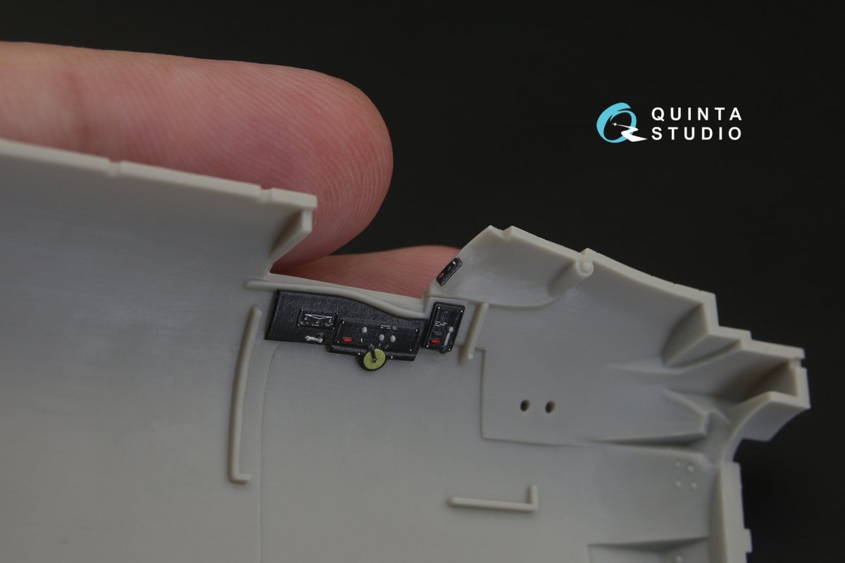 Quinta Studio QD48124 A-1J 3D-Printed &amp;amp; coloured Interior on decal paper (for Tamiya kit) 1/48 – imagen 7