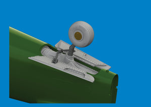 Eduard 6481100 P-40E tail wheel bay PRINT EDUARD 1/48 – Bild 2