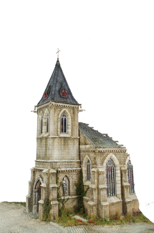 RT-Diorama 35035 L&amp;#39;église du village 1/35 – image 3