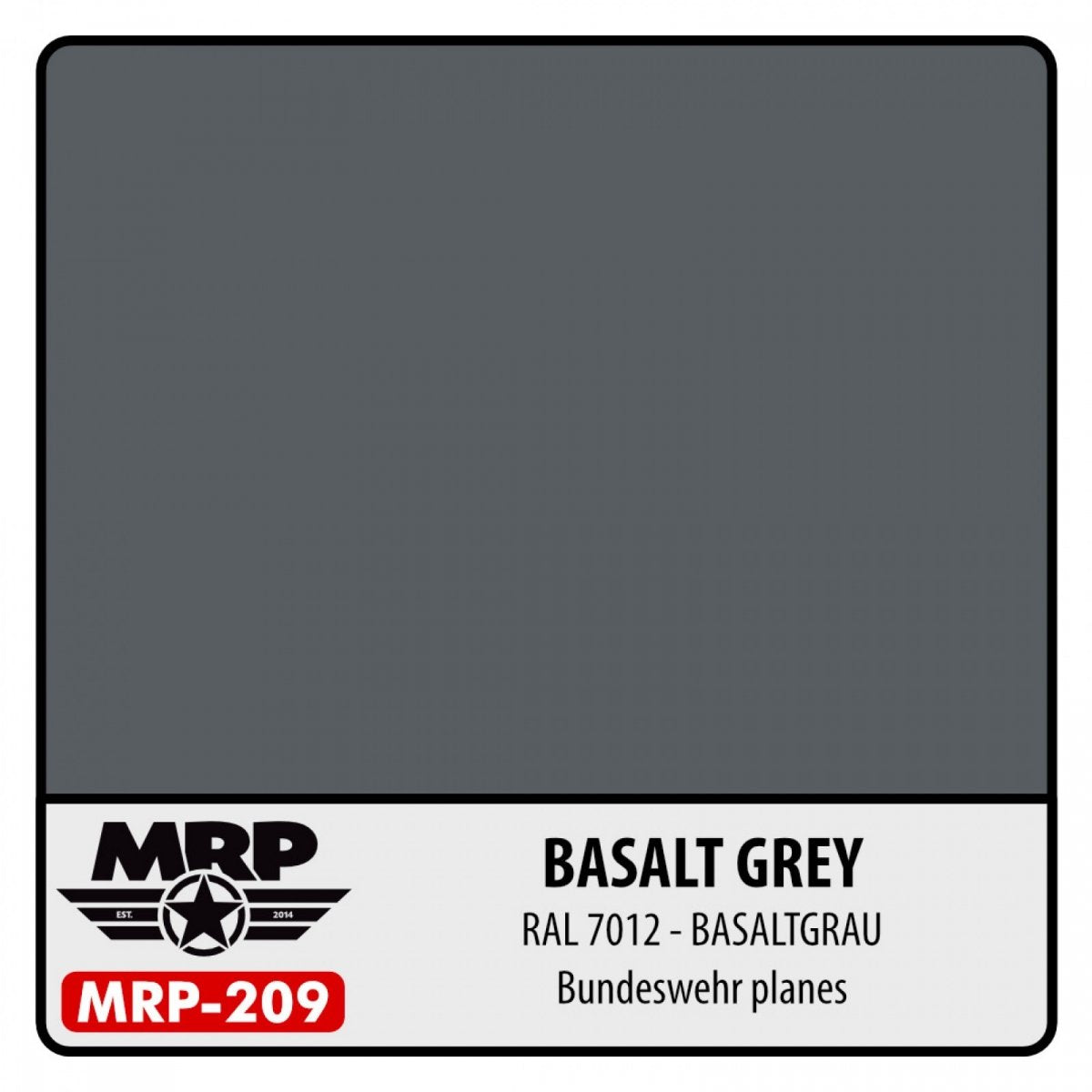 Peinture MR. Paint MRP-209 Gris basalte RAL 7012 30 ml