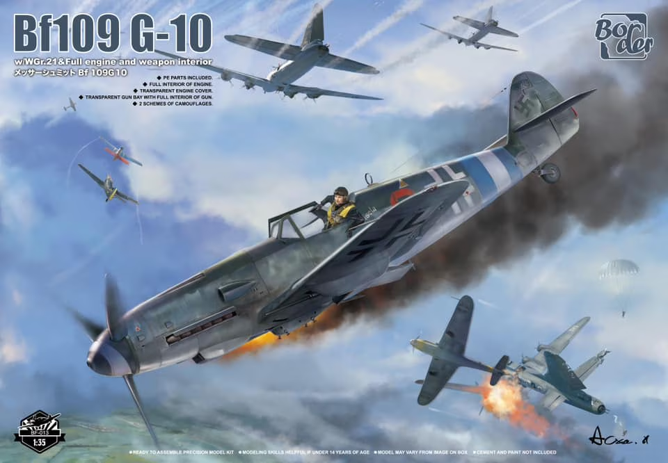 Maquette Border BF-013 Bf-109 G-10 1/35