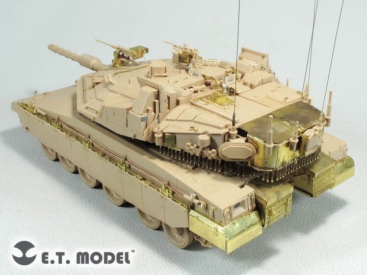 Maquette ET E35-282 Merkava Mk.4M israélien avec système de protection active Trophy (version de base) pour kit Meng au 1/35 – image 5