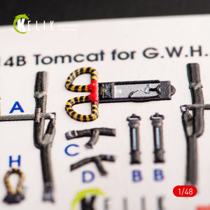 KELIK K48066 F-14B TOMCAT INTERIOR 3D DECALS FOR GWH KIT 1/48 – imagen 7