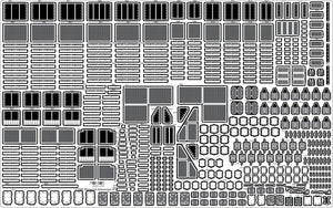 Pontos 21001F1 BISMARCK 1941 Advanced Add-on Set 1/200 – immagine 8