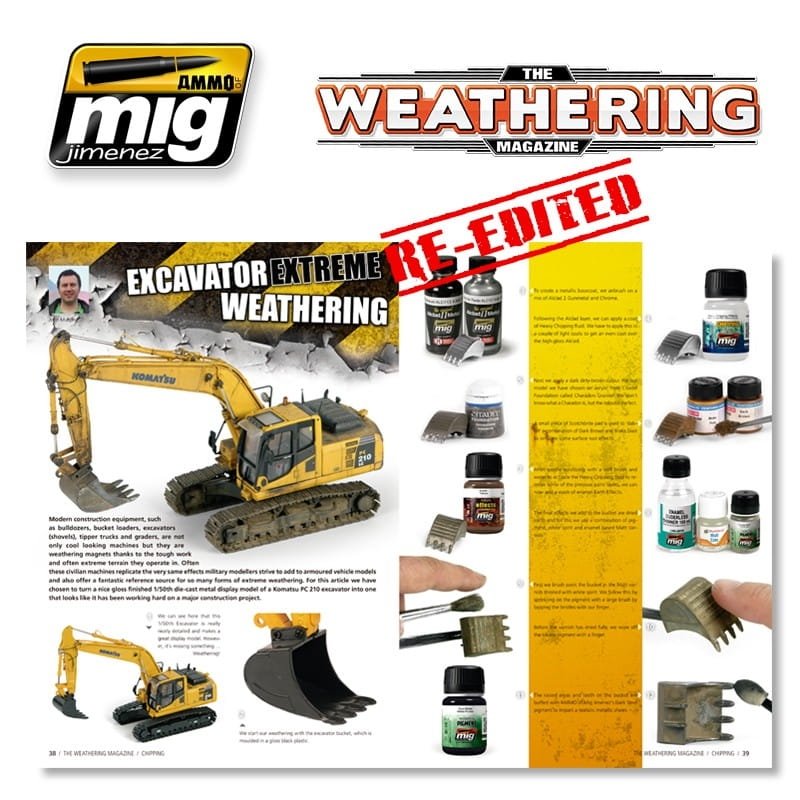 AMMO of Mig Jimenez 4502 - The Weathering Magazine - Chipping (English Version) – imagen 2