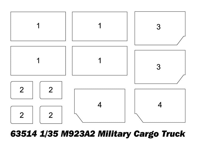 I Love Kit 63515 M925A1 Military Cargo Truck 1/35 – imagen 3