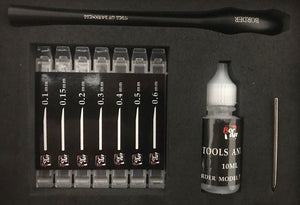 Border Model BD0052 Replacement Line Engraver - SET Black – zdjęcie 2