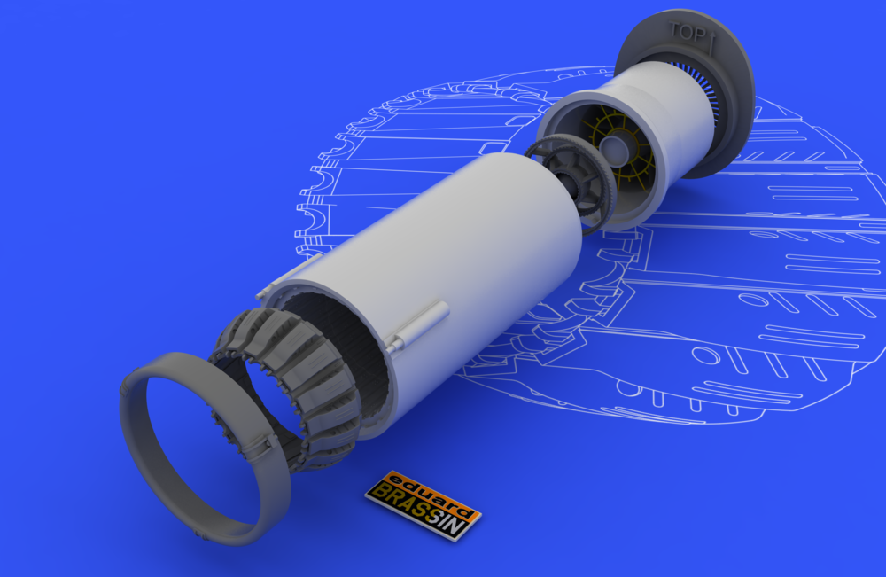 Eduard 648051 MiG-21BIS exhaust nozzle 1/48 (Eduard) – imagen 3