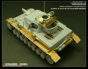 Voyager Model PE35102 Pz.KPfw. IV Ausf D For DRAGON 6265 1/35 – immagine 5
