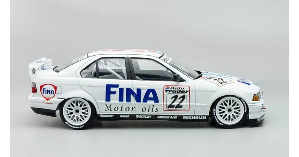 Beemax 24045 BMW 320i BTCC Brands Hatch 1996 Winner 1/24 – imagen 4