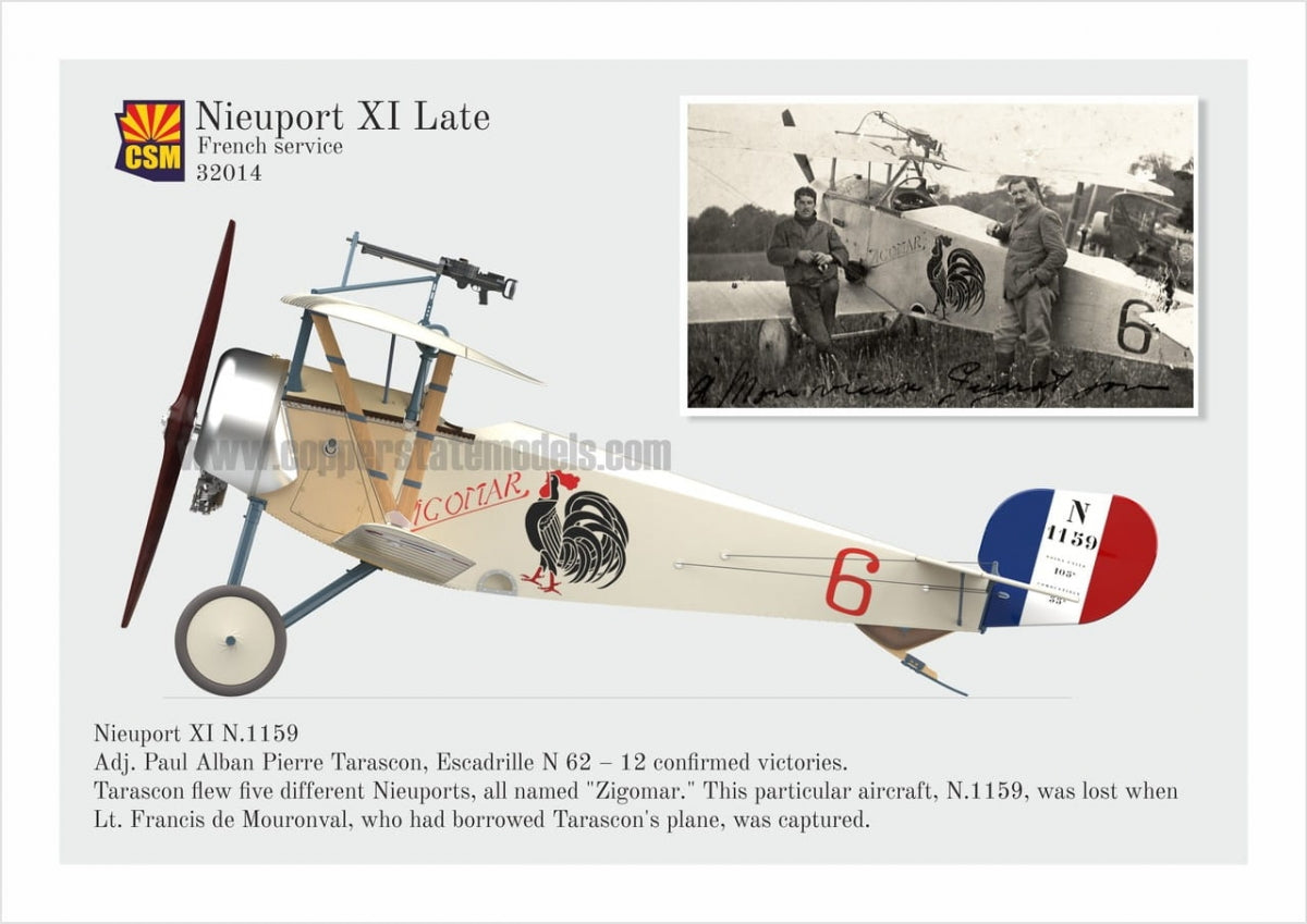 Cooper State Models 32014 Nieuport XI late 1/32 – imagen 10
