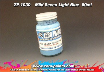 Peinture Zero Paints ZP-1030 Bleu Sept Doux 60 ml