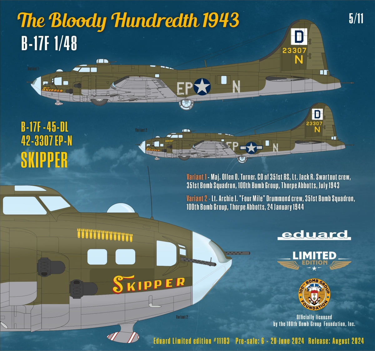 Eduard 11183 The BLOODY HUNDREDTH 1943 1/48 – Bild 11