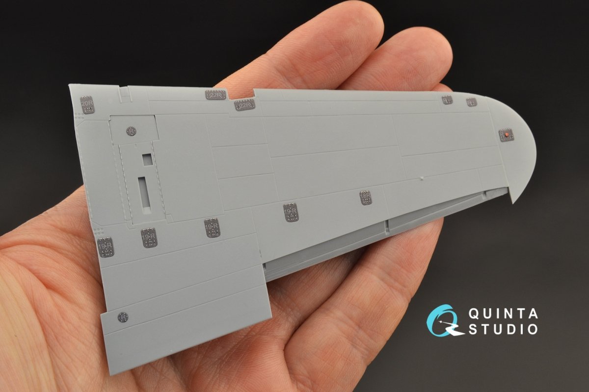 Quinta Studio QP48005 IL-2 (single seater) lights, hatches and panels (Zvezda) 1/48 – imagen 2