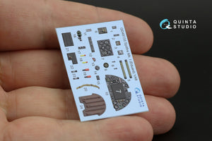 Intérieur imprimé en 3D et coloré sur papier décalcomanie (Eduard) Quinta Studio QD48133 Spitfire Mk.I 1/48 – image 9