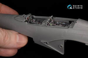 Quinta Studio QDS-48387 F-4E early with slatted wing 3D-Printed &amp;amp; coloured Interior on decal paper (Meng) (Small version) 1/48 – imagen 13
