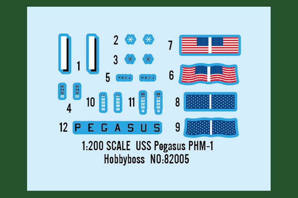 Hobby Boss 82005 USS Pegasus PHM 1 1/200 – image 2