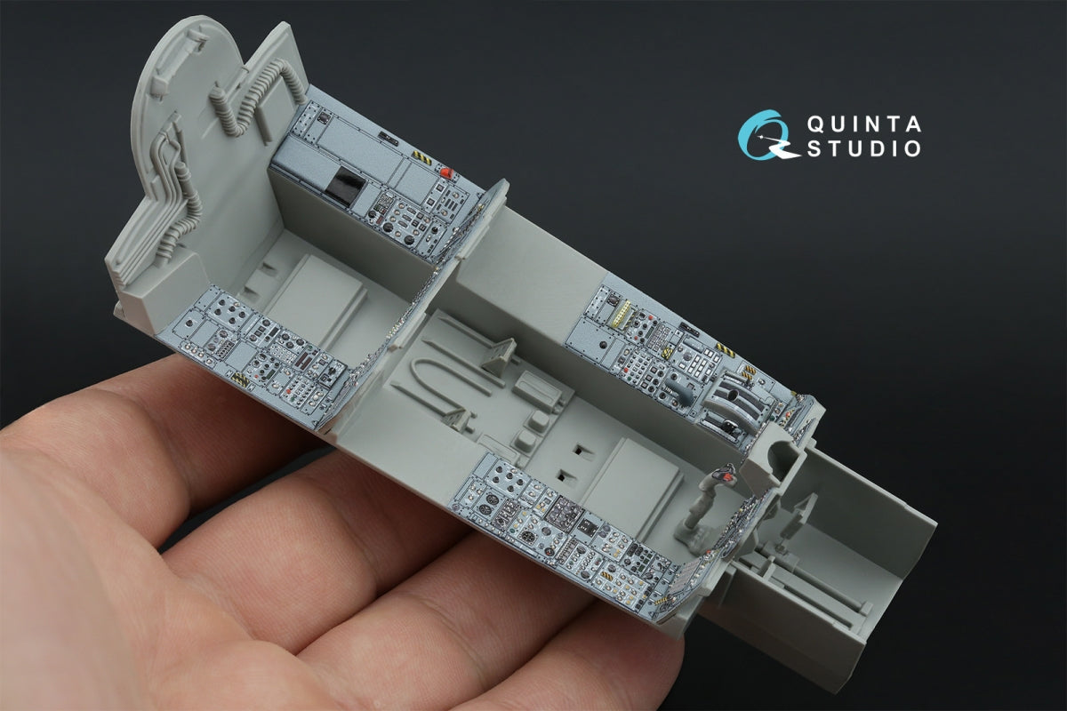 Quinta Studio QDS+32232 Tornado ECR Italian 3D-Printed &amp;amp; coloured Interior on decal paper (Italeri) (Small version) (with 3D-printed resin parts) 1/32 – Bild 10