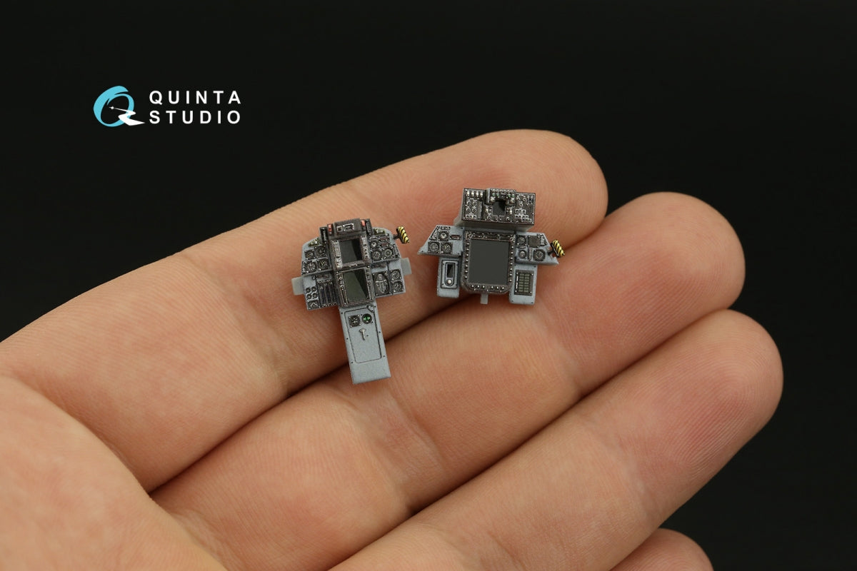 Intérieur imprimé en 3D et coloré sur papier décalcomanie Quinta Studio QD48396 F-14B (Hobby Boss) 1/48  – image 8