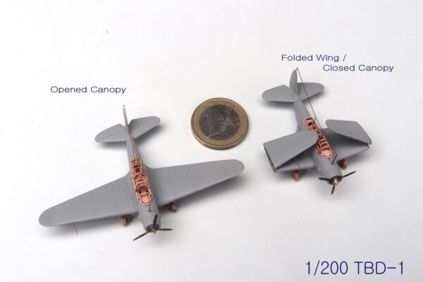 MK1 Design MS-20018 WW II USS DECK PLANE SET for CV-6 Enterprise 1/200 – Bild 15