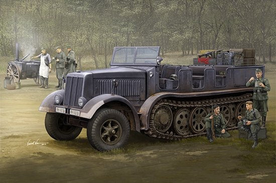 Trumpeter 09538 Sd.Kfz.8 (DB9) Tracteur d'artillerie demi-chenille 1/35