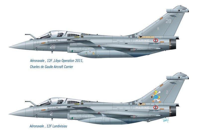 Italeri 1319 Rafale M Operations Exterieures 2011 1/72 – imagen 2