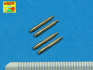 Aber A32011 Set of 4 barrel tips for German 13 mm MG 131 aircraft machine gun 1/32 – Bild 2
