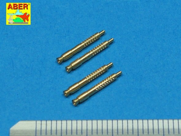 Aber A32011 Set of 4 barrel tips for German 13 mm MG 131 aircraft machine gun 1/32 – Bild 2
