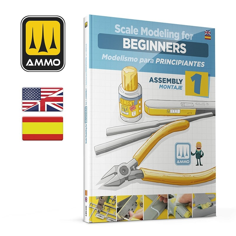 Ammo by Mig 6300 Scale Modeling for Beginners Vol. 1: Assembly (Bilingual English &amp;amp; Spanish) – imagen 2