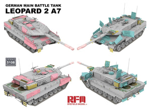Rye Field Model 5108 Leopard 2 A7 German Main Battle Tank 1/35 – immagine 7