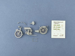 Copper State Models B35-001 British Motorcycle Tr.Model H 1/35 – image 4